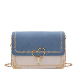 Retro Small Square Bag Chain Messenger Bag