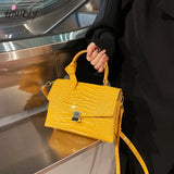 Stone Pattern Shoulder Bag for Women, All-Match Travel Handbag