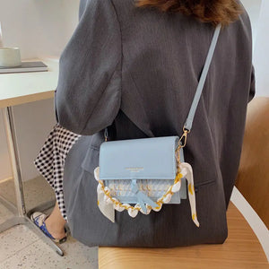 Women's One-shoulder Messenger Bag Student Ins Square Bag