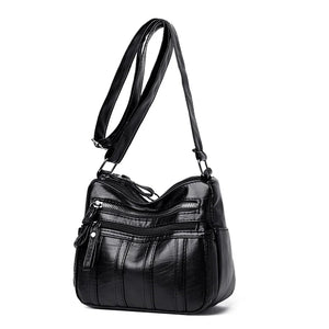 Women's Contrast Small Square Bag Fashionable Single Shoulder Messenger Bag