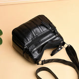 Women's Contrast Small Square Bag Fashionable Single Shoulder Messenger Bag