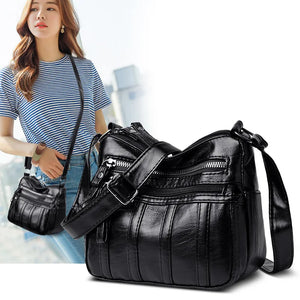 Women's Contrast Small Square Bag Fashionable Single Shoulder Messenger Bag