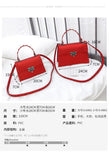 Matte Jelly Rivet Nail Messenger Bag for Women