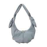Spring Texture Women's One-Shoulder Dumpling Bag