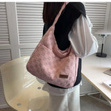 Women's Shoulder Bucket Bag Portable Underarm Bag