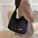 Women's Shoulder Bucket Bag Portable Underarm Bag