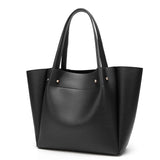 Soft PU Leather Ladies Shoulder Bag Tote Bag