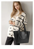 Soft PU Leather Ladies Shoulder Bag Tote Bag