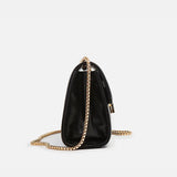 PU Leather Single Shoulder Handbag Rhombus Chain Messenger Bag