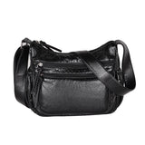 Women's Crossbody Messenger Bag Soft PU Leather Shoulder Bag