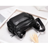 Women's Crossbody Messenger Bag Soft PU Leather Shoulder Bag