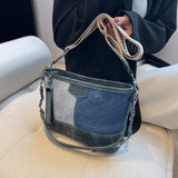 Denim Crossbody Bag for Women Shoulder Handbag Totes