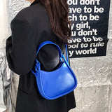 Stylish PU Leather Underarm Tote Bag