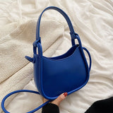 Stylish PU Leather Underarm Tote Bag
