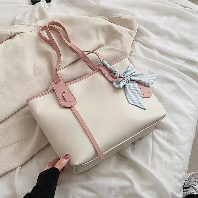 Women's Tote Bag Soft Shoulder Bag Sweet Design