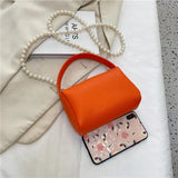 Stylish Zipper Shoulder Bag Soft PU Leather Messenger Bag