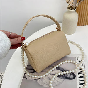 Stylish Zipper Shoulder Bag Soft PU Leather Messenger Bag