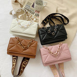 PU Leather Underarm Bag for Women - Casual Crossbody Single Shoulder Bag