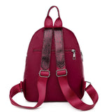 Nylon Backpack School Bags Student Girls