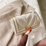 Diamond Lattice Bag for Women Girls - Sac A Main Femme