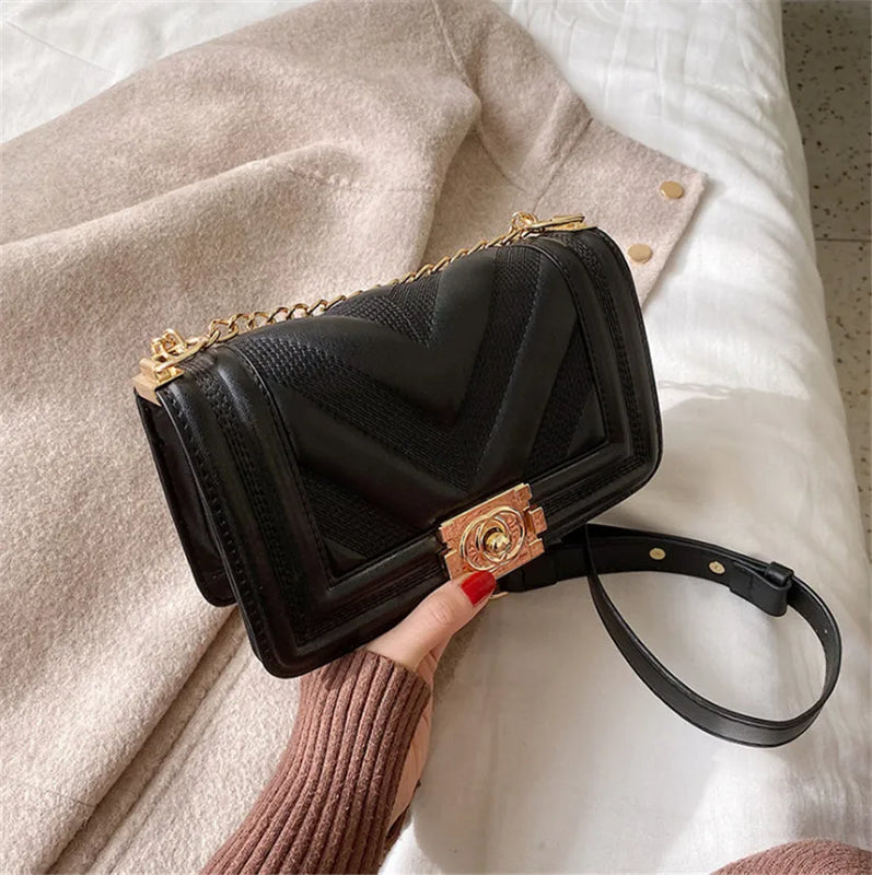 Diamond Lattice Bag for Women Girls - Sac A Main Femme