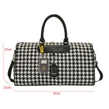 Canvas Crossbody Bag Large Capacity Travel Shoulder Bag for Women