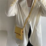 Canvas Mini Crossbody Bag Shoulder Phone Bag Solid Female Casual Little Handbag