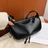 Square PU Leather Fanny Pack Bananka Waist Bag