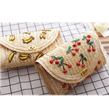 Straw Handbag Summer Beach Bag Crossbody Bags For Women