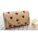 Straw Handbag Summer Beach Bag Crossbody Bags For Women