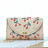 Straw Handbag Summer Beach Bag Crossbody Bags For Women