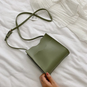 Vintage Crossbody Bucket Bag for Women