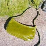 Solid Color Shoulder Bags with Small Purses for Ladies