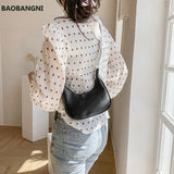 Bow One-shoulder Messenger Bag Purse Handbag