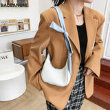 Bow One-shoulder Messenger Bag Purse Handbag