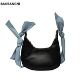 Bow One-shoulder Messenger Bag Purse Handbag