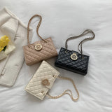 Fashion Lingge Single Shoulder Tote Bag