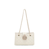 Fashion Lingge Single Shoulder Tote Bag