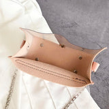 Women's Clear Transparent Chain Shoulder Bag Jelly Crossbody