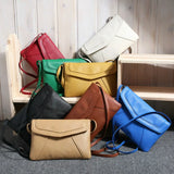Women Messenger Bag Vintage Leather Handbag Bolsa Feminina