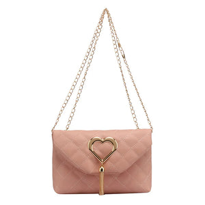 Women's Fashion Shoulder Bag Chain Crossbody Embroidered Clutch