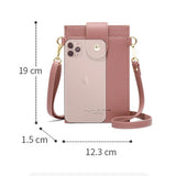Women's Soft Leather Shoulder Handbag Large Capacity Bag