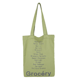 Women's Sweet Shoulder Bag Large-capacity Shopping Bag English Pattern