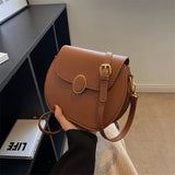 Women's Personality Shoulder Bags Texture Messenger Bag