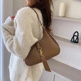 Women's PU Leather Large Capacity Messenger Bag