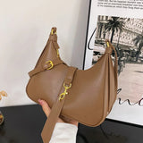 Women's PU Leather Large Capacity Messenger Bag