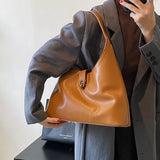 Women's Retro PU Leather Shoulder Bag