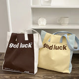 Oxford Shoulder Bag Reusable Shopping Bags Large Tote Handbag