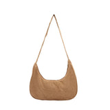 Corduroy Shoulder Bag for Women, Autumn/Winter Style, Casual Female Underarm Bag