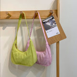 Corduroy Shoulder Bag Autumn Winter Casual Female Underarm Bag